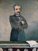 Edouard Manet Portrait of Georges Clemenceau oil on canvas